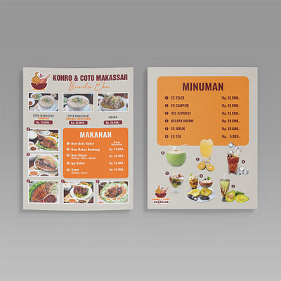 Menu Design adverti advertisement advertising brand identity branding branding design design graphic design illustration logo marketing menu design social media visual branding visual design