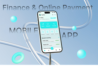 Finance & Online Payment Mobile App Design online payment