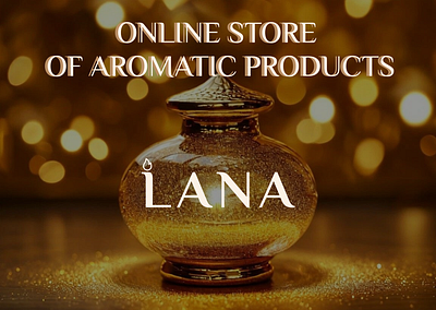 Online store of aromatic products aroma aroma candles aromatic products online store scented lamps ui ux website