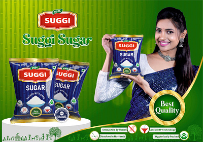 Suggi Sugar Poster brand design poster sugar suggi