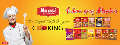 Naati masala's branding design graphic design masala naati