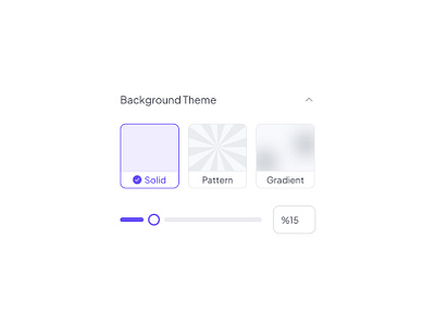 Customisation cards builder card color theme dashboard gradient mesh opacity pattern saas setting slider solid webapp