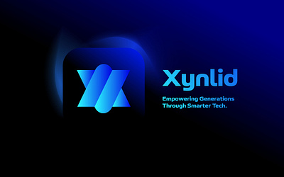 Xynlid - X logo, X letter, Modern logo, Tech, UI, AI, App 3d ai app application branding creative logo gradient logo graphic design logo modern logo modern x logo software tech logo technology technology logo ui web3 website x letter logo x logo