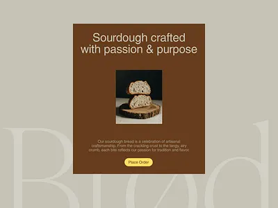 Brød Bakery: Editorial 02/25 bakery beige branding bread editorial graphic online store pastel poster shop