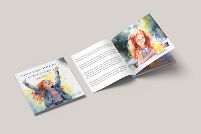 3D Book Mockup for Children Story Book 3d book design document design illustrator layout design lead magnet mockup pdf design