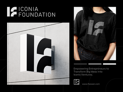 Iconia Foundation Logo Design for Startup Founder Company brand identity branding empower entrepreneur growth idea identity innovation logo logo designer mentor minimal modern logo software startup tech logo technology logo transform venture vision