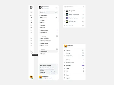 Sidebar Design [Light mode] app navigation dashboard drawer layout light mode menu nav nav menu panel responsive sidebar sidebar sidebar design sidebar layout sidebar menu sidebar nav sidebar navigation sidebar ui sidebar ux vertical navigation web apps
