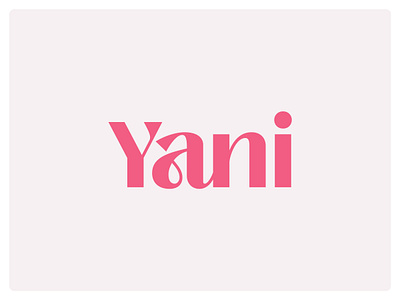 Yani artist brand branding craft design graphic design identity logo logo design mark minimal wordmark