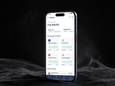 Stock Market App Design app design branding design figma investment app mobile app stock app stock market stock market app stock market ui trading app trading ui ui ui design ux ux design