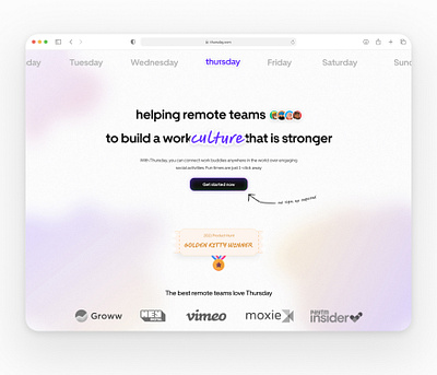 Hero Section Design landing page saas ui website