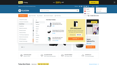 E-commerce Web commerce design e e commerce web figma full link project ui ux web