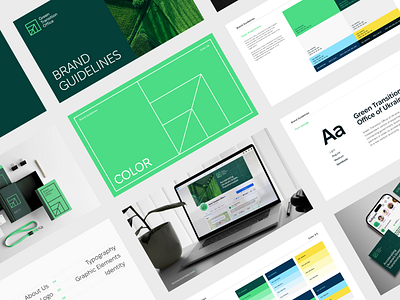 Corporate Presentation Design ✸ Green Energy brand guidelines branding corporate corporate design deck graphic design green logo presentation slides sustainability typography