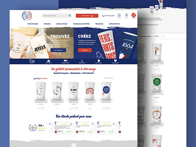 Le gobelet francais : Website UI & UX / Mobile UI & UX / Motion branding graphic design ui ux