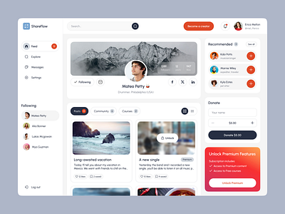 Subscription-based Web App app design best web design dashboard dashboard ui modern ui ui ui design ui ux ui ux design ux web app web application design web design web design inspiration web interface design web ui web ui design webdesign