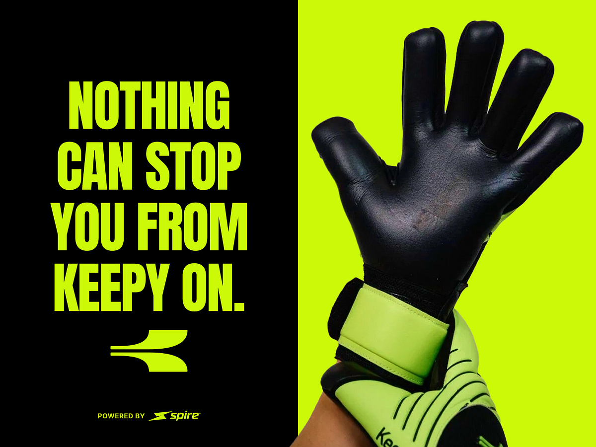 Keepy goalkeeper gloves #11 by Dima on Dribbble