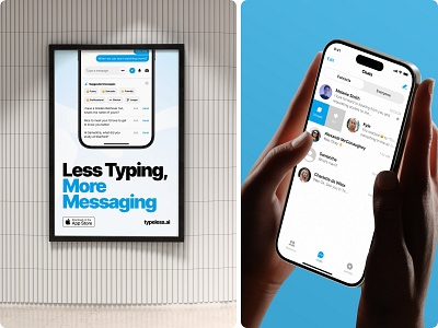 AI Messenger. Chat by providing Al-generated message suggestions adjust your message ai ai messenger app store branding chat chats chatting graphic design identity design logo message messenger mobile app mobile design mobile ui mobile ui design type typing ui