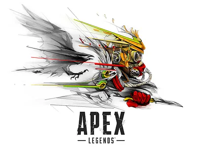 Apex Legends - Bloodhound apexlegends bloodhound drawing ea illustration videogamedesign