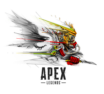 Apex Legends - Bloodhound apexlegends bloodhound drawing ea illustration videogamedesign