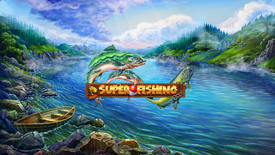 Super Fishing betting blockchain casino character crypto game fish fisherman fishing gambling game art game designer gaming icons igaming illustration mascot ocean online casino slotmachine slots