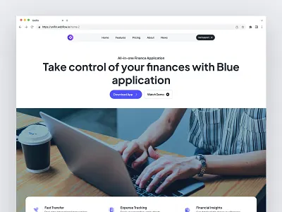 UniFin Fintech Template for Webflow → Homepage V2 business website components design digital business finance financial fintech fintech template fintech website home page landing page ui ui design uiux unified ui unifiedui ux web design website