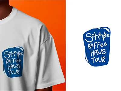 Scheißekaffeehaustour | merch | brand branding coffee coffee design graphic design illustration inspiration logo merch mockap modern design
