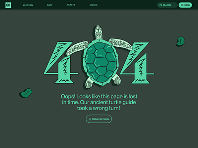 404 Page Atlas 404page animation digitalart illustration interaction ui ux webdesign website