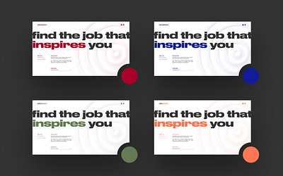 Job/Sphere - Website for job search service design ui design web web design website