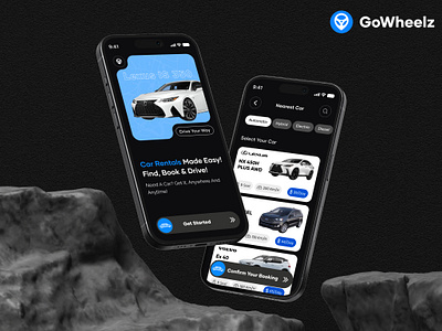 🚀 Revolutionizing Car Rentals with GoWheelz! 🚗 appdesign appdevelopment carrentalapp designinspiration designtrends innovativeglance mobileappdesign moderndesign productdesign uidesign uxdesign