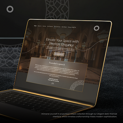 ✨ A Luxurious Web Experience for Timeless Elegance ✨ carpetbranding designcommunity elegantui luxurydesign premiumexperience uiuxdesign webdesign websiteinspiration