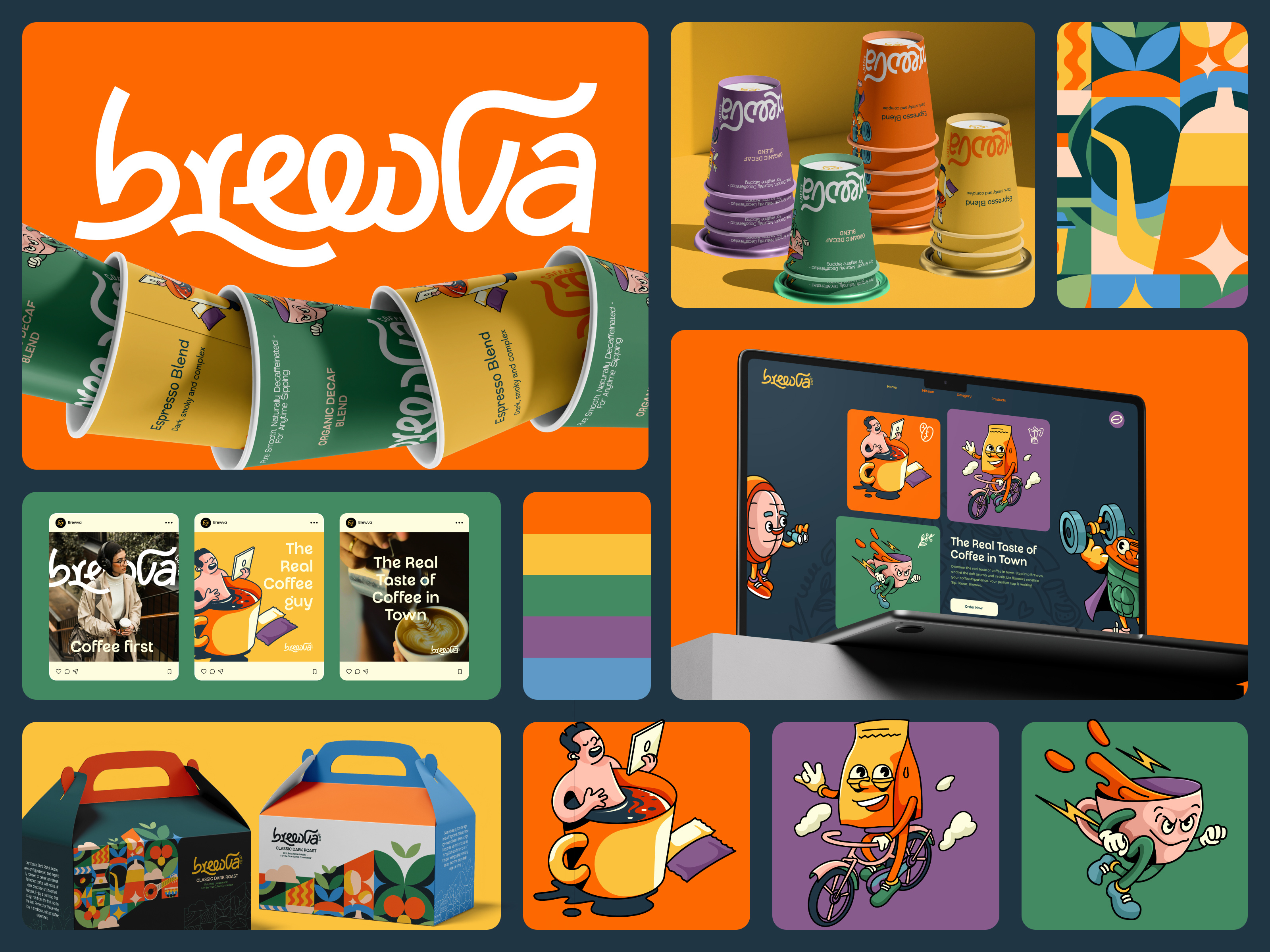 Example of Handwriting Style Unique Logo Design