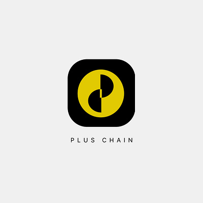 Plus Chain exchange logo !!! branding design graphic design logo