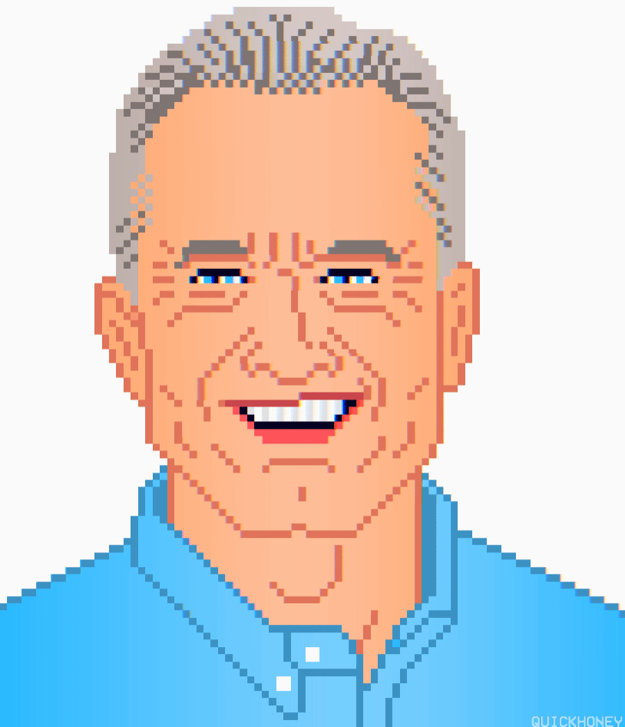 RFK Jr. 8bit animation big pixel cartoon illustration pixel pixel art politics portrait quickhoney rfk jr