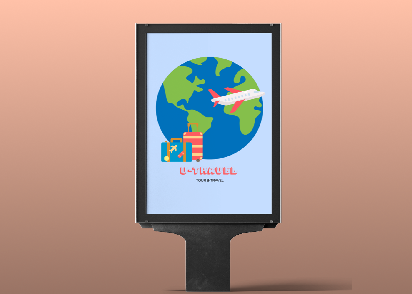 Logo design for a travel agency branding design graphic design landing page logo travel traveling