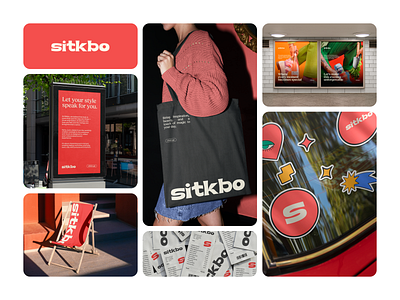 Sitkbo: Brand Identity | Bento Style bar bento bento grid bento logo bento style brand brand design brand identity brand indentity branding grid layout illustration logo logotype typographic visual design