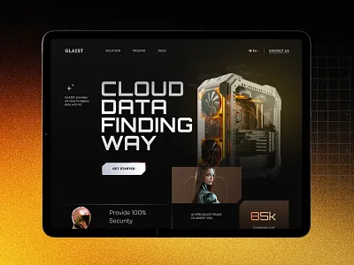 Gaming landing, page web UI design game branding ui game landing page gaming landing page gaming ui gaming website landing page minimal ui ui ux web design