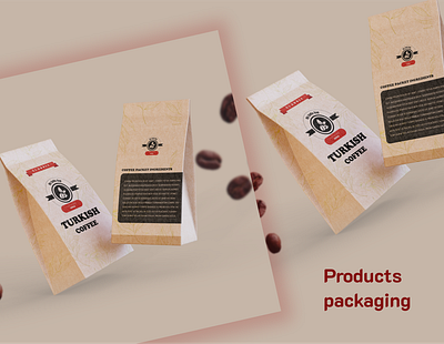 Products packaging branding graphic design