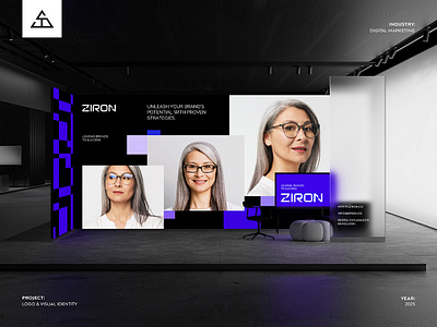 Ziron brand brand identity branding concept creative creative design creative designer design designer digital marketing expo graphic design graphic designer logo logo design logo designer logomark logos visual identity wordmark