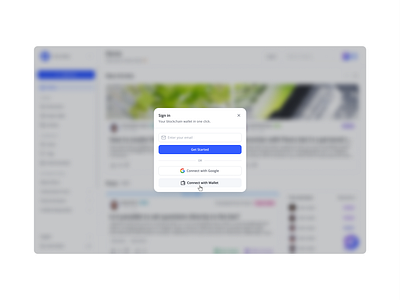 Sign in buttons crypto forum google interface modal sign in ui ux wallet