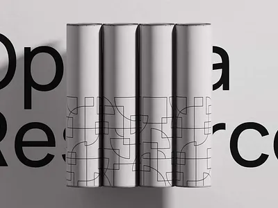 Optima Resource branding animation animation branding identity pattern tube urban