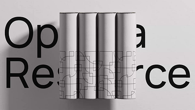 Optima Resource branding animation animation branding identity pattern tube urban