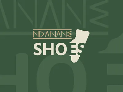 Ndanane Shoes - Logo design brand identity branding design design graphic graphic design graphisme identité graphique logo logo design motion graphics