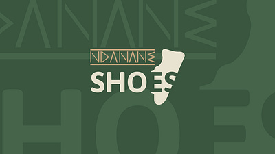 Ndanane Shoes - Logo design brand identity branding design design graphic graphic design graphisme identité graphique logo logo design motion graphics