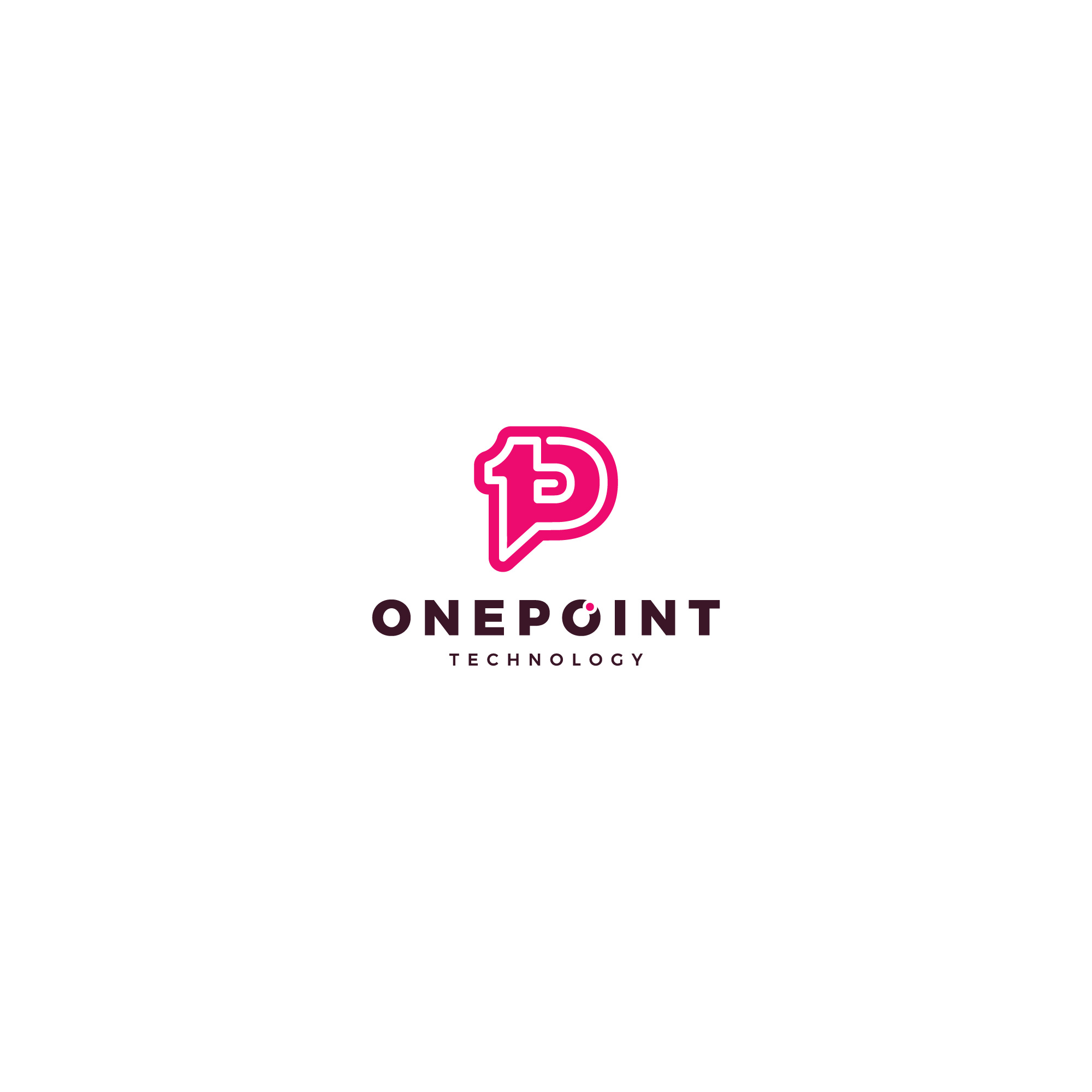 OnePoint Technology brand logo design. 1p logo design align and clean logo best logo 2025 best simple logo design clean logo letter based logo design letter logo letter mark logo logo design minimal and clean logo design mobile brand logo design modern logo modern tech business logo one logo one point logo simple and modern logo simple logo tech logo design technology logo design techy logo design