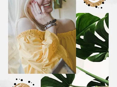 Logo for Melissa for her online course #dailytips branding graphic design logo ui