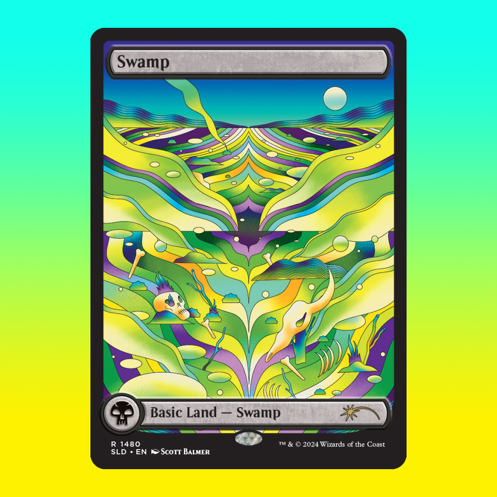 Strange Lands - Swamp Magic the Gathering by Scott Balmer on Dribbble