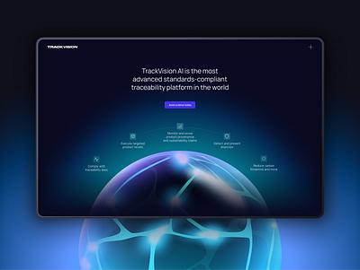 TRACKVISION / web design & dev branding dev figma graphic design illustration ui ux webdesign website