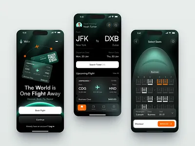 Product design for TravelTech - Velox app app design app ui design application application ui design graphic design home screen app ios app iphone app mobile app developer mobile app ui mobile design ui uiux ux