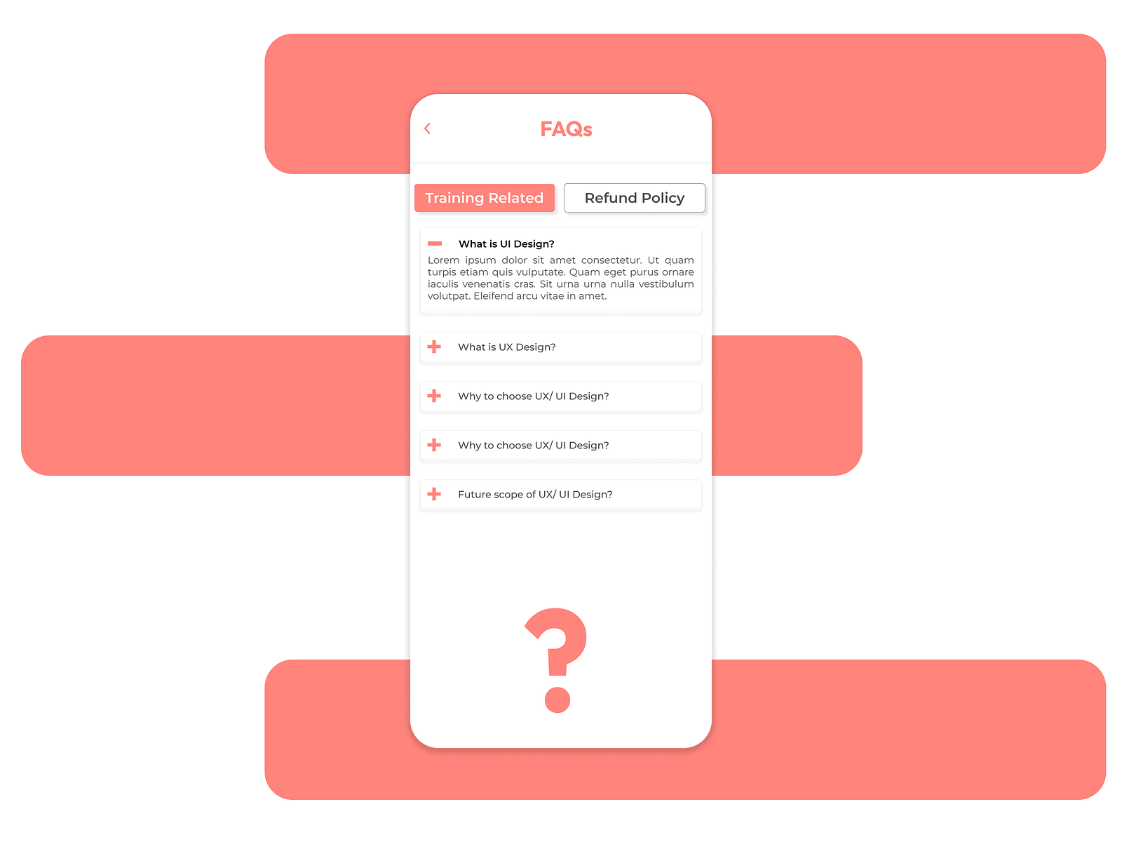 Daily UI Challenge #25 FAQs Page UI Design by Abhilasha Jain on Dribbble