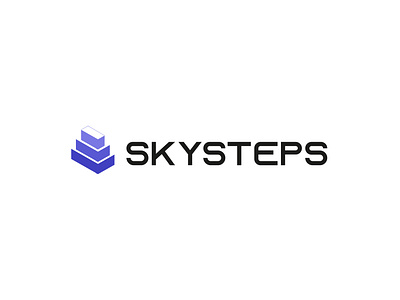 skysteps- real estate logo agent big building branding building design home icon interior logo design luxury luxury home minimalist real estate real estate agent real estate logo sky steps