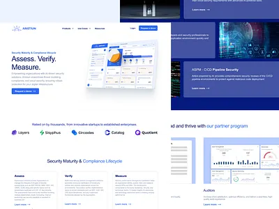 SaaS Landing Page b2b landing page landing page design saas ux ux design web app